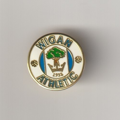 Wigan athletic enamel - f.c.,