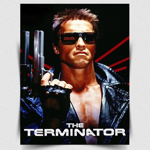 The terminator metal sign wall - metal,