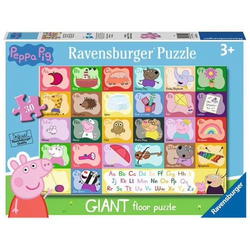 Peppa pig alphabet giant floor - giant,