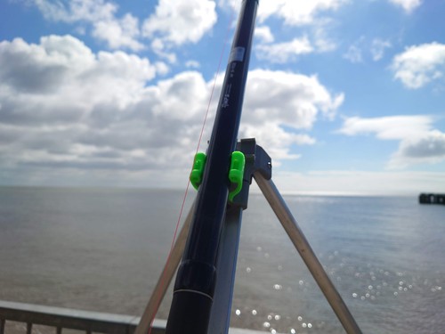 Fishing rod rest - rest, butt