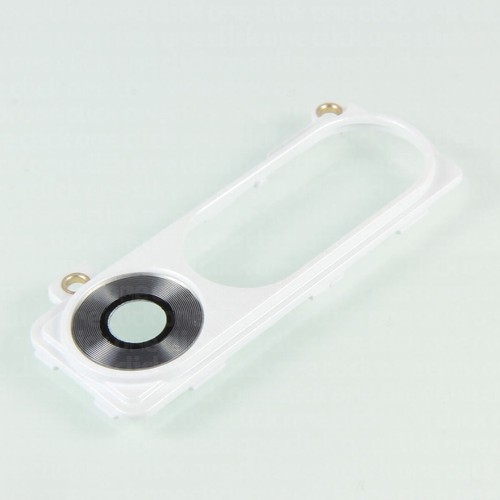 White camera lens frame - white, cover