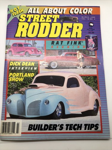 Street rodder 1989 march - 1989,