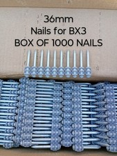 36mm Nails Suitable For Hilti BX3  Nail Gun  Box 1000 nails