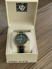 Anne Klein AK/1412GNGB Ladies Watch, Quartz, 36mm Face, 100FT Water Resistant..