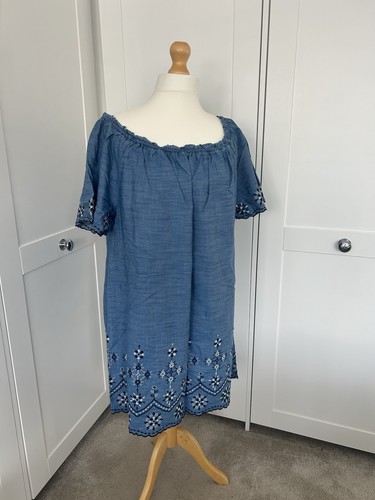 Lightweight blue denim - blue,