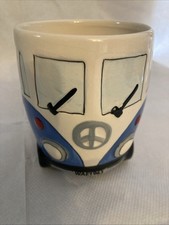 VW Campervan Mug Official Volkswagen Blue