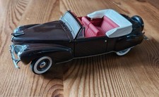 Franklin Mint 1:24 Scale 941 Lincoln Continental in Met Brown, Read Listing