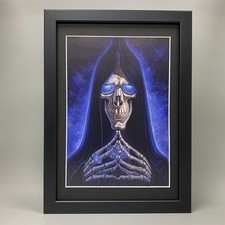 DEATH FRAMED ART PAUL KIDBY TERRY PRATCHETT DISCWORLD