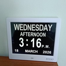 YCOO 8-Inch Digital Alarm