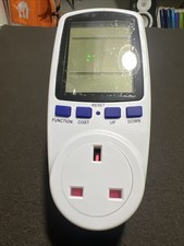 UK Plug Energy Monitor Power