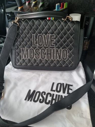 Moschino bag with dust - bag,