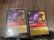 Jim Hawkins - Space  Traveler Legendary  Disney Lorcana   FOIL Card & Non Foil