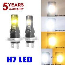 2PC H7 LED Headlight Bulbs Kit