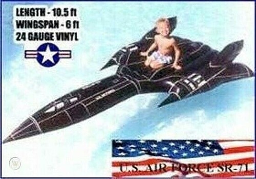 10ft inflatable 71 - 10ft, sr-71