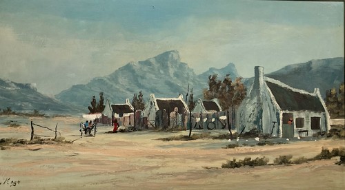 Vintage oil painting eric - vintage,