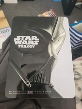 Star Wars Trilogy DVD Metal Box Set IV, V, VI (2004)