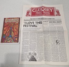 GLASTONBURY FESTIVAL 2025 - Free Press Paper (Sunday 29/6/25) and Programme