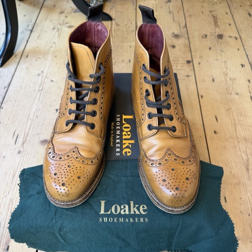Loake anne ladies tan - ladies,