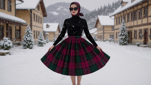 Lindsay tartan 1950s vintage - 1950s,