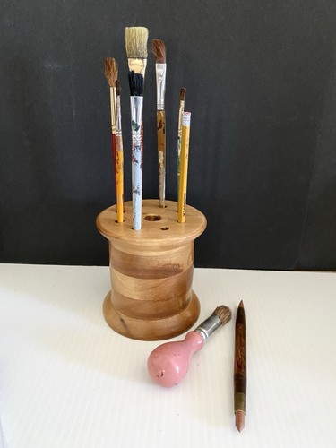 Handmade holder solid - handmade, wooden