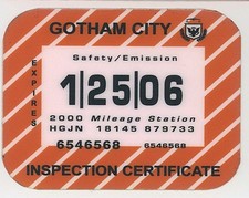 -BATMAN BEGINS- Original DC