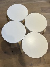 Artek Alvar Aalto Model Stool 60 solid birch bent in  