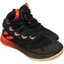 Adidas Energy Bounce Basketball Trainers Black Red Size UK 9