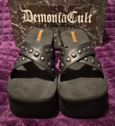 Demonia cult funn sandals - cult,