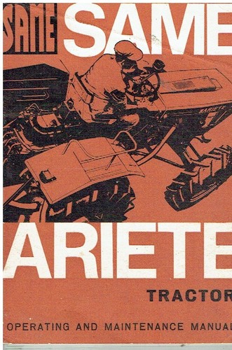 Same ariete 85hp - ariete, 4x4