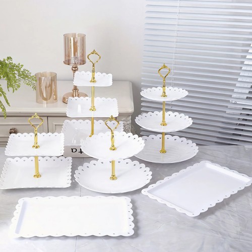 6pcs cake stand afternoon - afternoon, tea