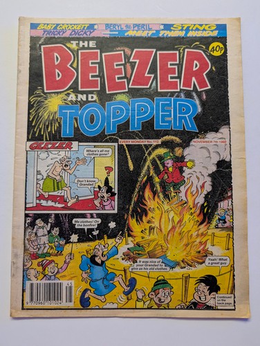 Beezer and topper comic - beezer,