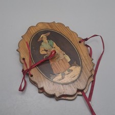 Antique Sorrento Ware Wooden