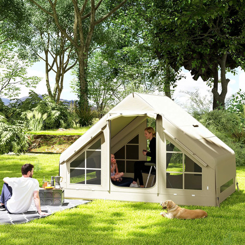 Inflatable person camping - 4,