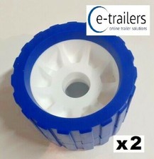 2 x BOAT TRAILER BLUE WHITE
