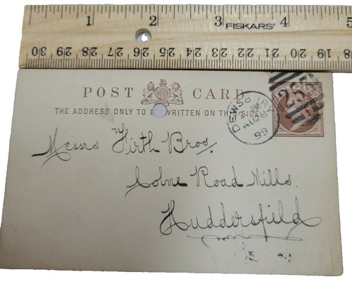 Antique british postcard - antique,