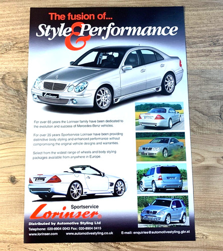 Lorinser mercedes frameable - mercedes,