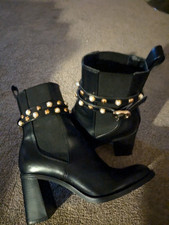 Zara Leather Studded