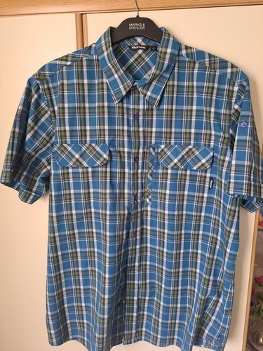 Rohan mens blue check central - blue,