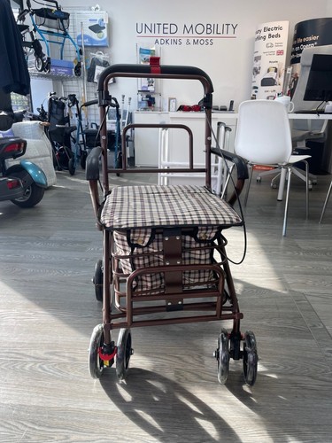Foldable shopping trolley
