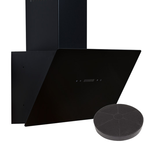 Sia tag60bl 60cm - black, angled