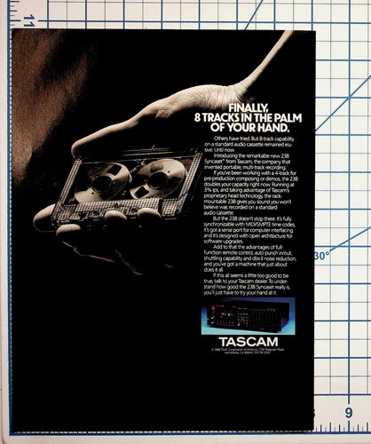 1988 tascam 238 syncaset - 1988,