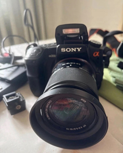Sony alpha a200 dslr - sony, dslr-a200