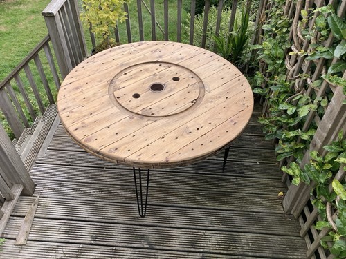 Round cable drum - drum, table