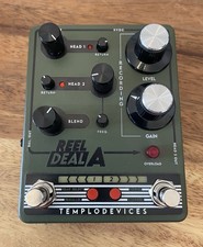 Temple Devices Reel Deal, Delay Pedal FREE P&P 