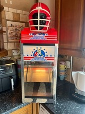 Vintage Popcorn Nacho Chips or Peanuts Snack Food Warmer America Football Harvey