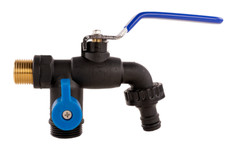 Double Lever Valve Outlet Tap