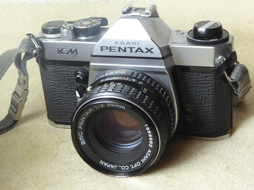 Pentax film camera 55mm - pentax, &