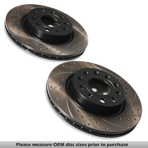 Front drilled grooved 280mm - grooved,