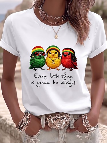 Womens reggae style cartoon - style,