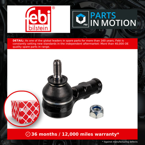 Tie track rod end left - tie, /